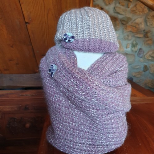 Parure col snood - parure,