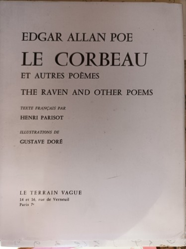 Corbeau edgar allan poe - corbeau,