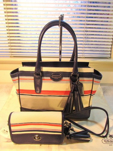 Lot nwt coach stripe - 2,