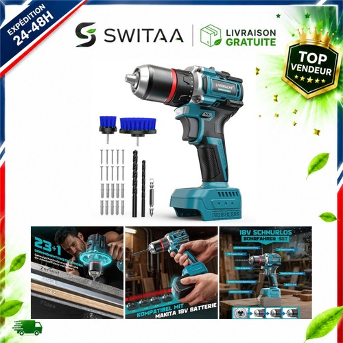 Perceuse visseuse sans - visseuse, 18v