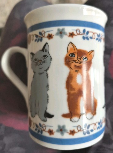 Mug chat roux noir - chat, gris