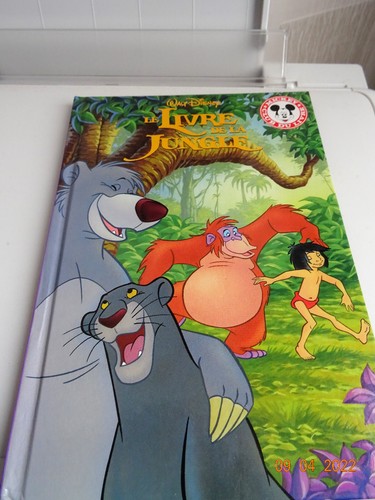Livre jungle walt - le,