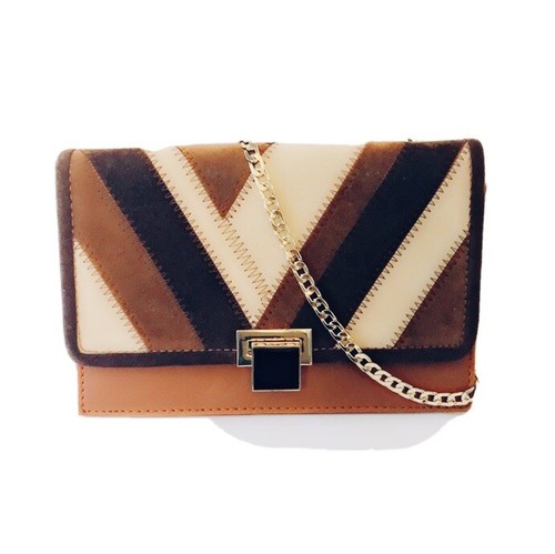 Multicolor print crossbody bag - multicolor,