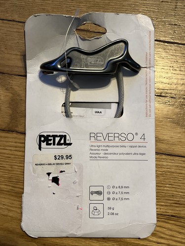 Petzl reverso belay rappel - petzl,