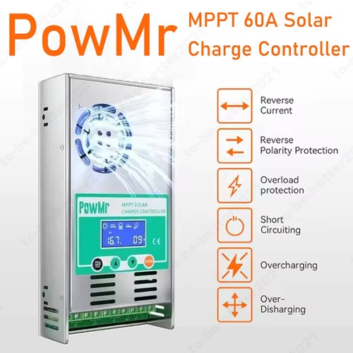 Régulateur charge solaire - charge,