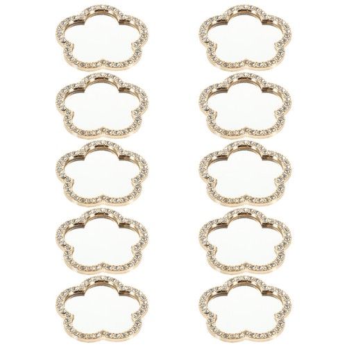 Pcs miroir fleurs - 10,