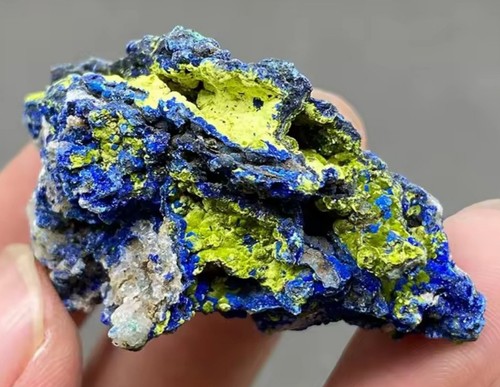 Rare volborthite vert fluo - rare,,