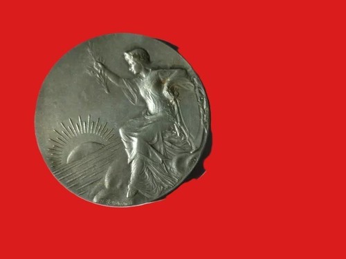 Médaille bronze argenté - bronze,