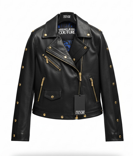 Versace jeans couture - jeans, cuir