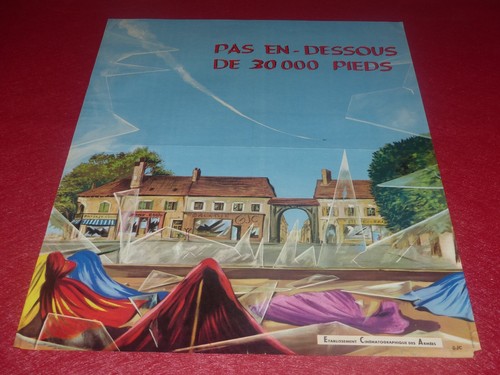 Aviation affiche originale - aviation, /