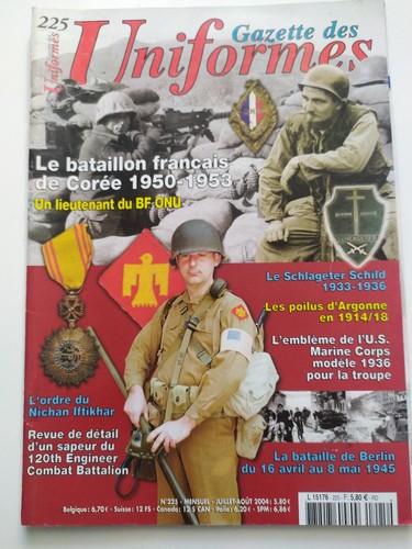 Gazette des uniformes 225 - uniformes, n°
