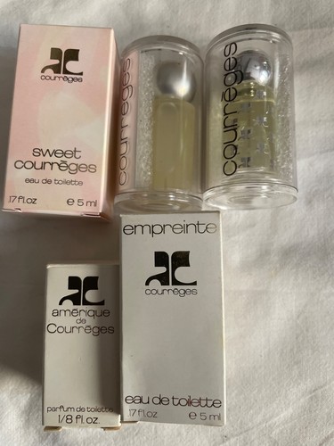 Miniatures parfum courreges - miniatures, de