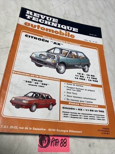Citroën 10e 10re 11re - citroën, ax