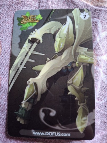 Carte loterie dofus 4000ex - loterie,
