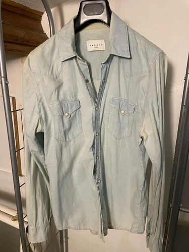 Chemise jean sandro - jean, –