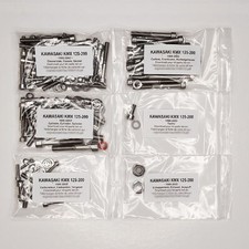 KAWASAKI KMX 125 1986-2002 Kit vis BTR inox moteur complet KMX125