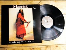 MANNICK LES MOTS DIFFICILES A DIRE 33T LP VINYLE EX COVER EX ORIGINAL 1983