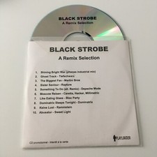 Black Strobe – A Remix Selection RAMMSTEIN  - DEPECHE MODE -RARE FRENCH PROMO CD