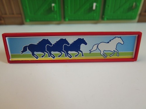 Panneau pancarte chevaux - panneau,