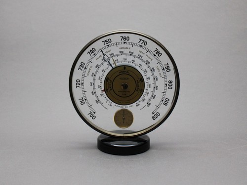 Jaeger glass barometer desk - jaeger,