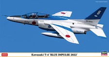 HASEGAWA - Maquette à assembler et à peindre - KAWASAKI T-4 - Blue Impulse 20...