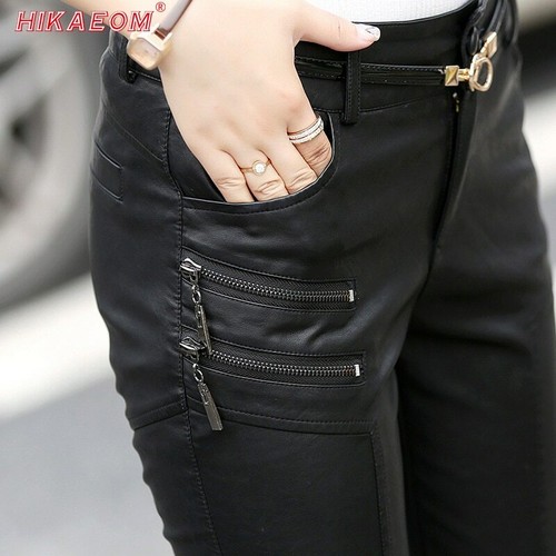 Pantalon simili cuir - simili,