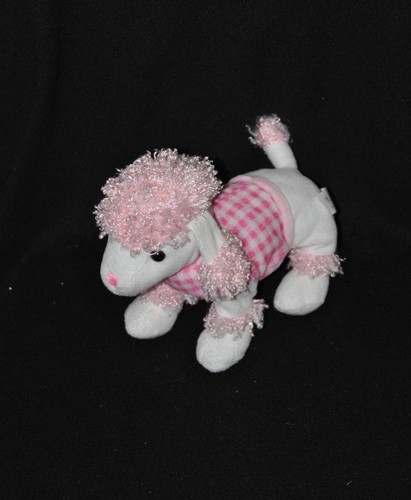 Peluche doudou chien - , caniche