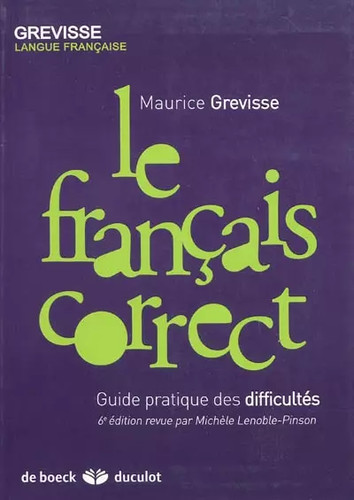 Français correct guide - :,