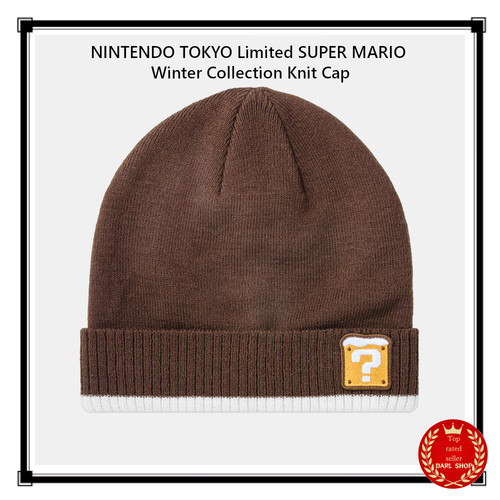 Casquette tricot nintendo - casquette,
