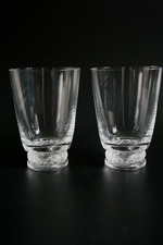 LOT DE 2 VERRES VINTAGE EN