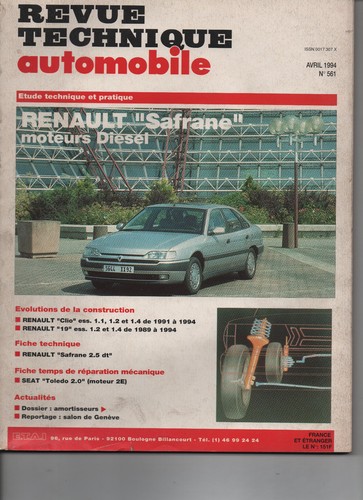 Renault safrane diesel turbo - safrane,