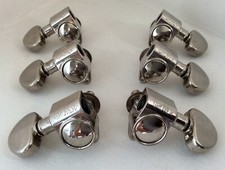GROVER ROTOMATIC TUNERS 3+3 CHROME - GOOD CONDITION