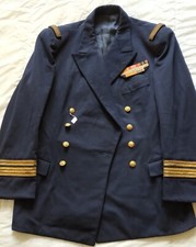 veste en  laine de la Marine WW2 Officier Capitaine de vaisseau French Navy