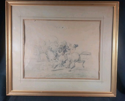 Chevaux emballés rage dessin - chevaux,