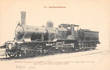 CPA LES LOCOMOTIVES / NORD / LOCOMOTIVE COMPOUND