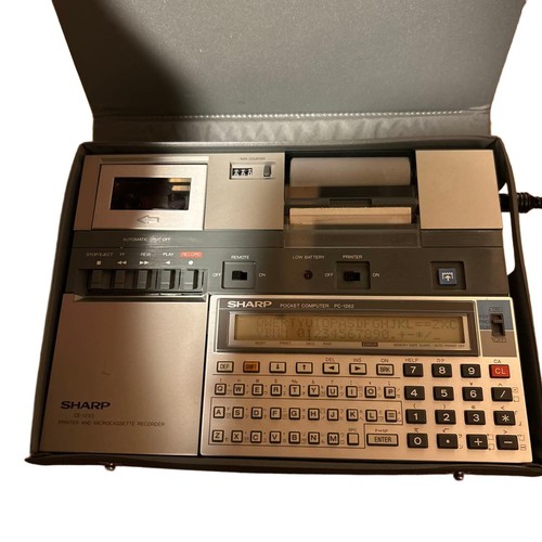 Sharp 1262 pocket computer - pc-1262,