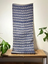 Rouleau de Tissu Style Ikat - Imprimé Bleu - 4 m - Dans l'esprit de Peter Dunha