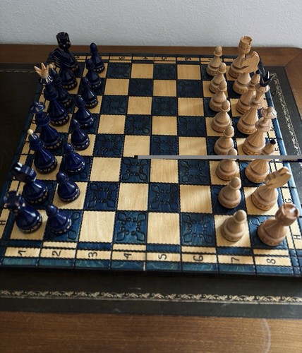 échiquier bois fait main - Échiquier,