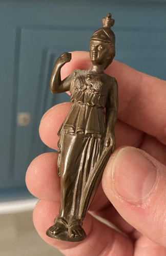 Curieux ancien petit - curieux, bronze