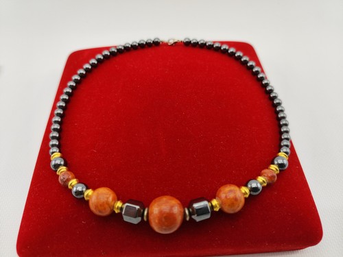 Tres beau collier hematite - collier,