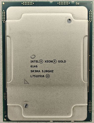 Intel xeon gold - gold, 6146