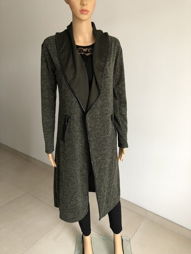 Veste longue kaki - , taille