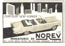 PUB VEHICULE MINIATURE  "