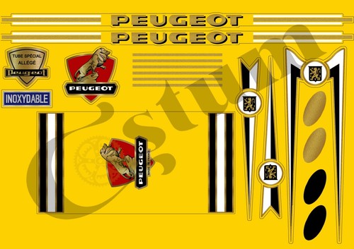 Peug205 stickers decals - peug205,