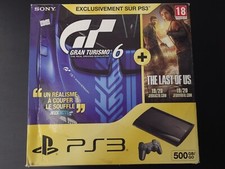 Pack Console PS3 Gran turismo 6 et The last of us Sony playstation 3 Neuf