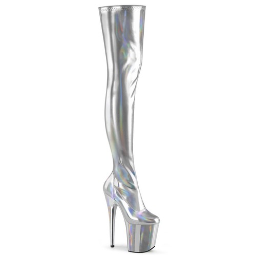Silver jumbo platform - silver,