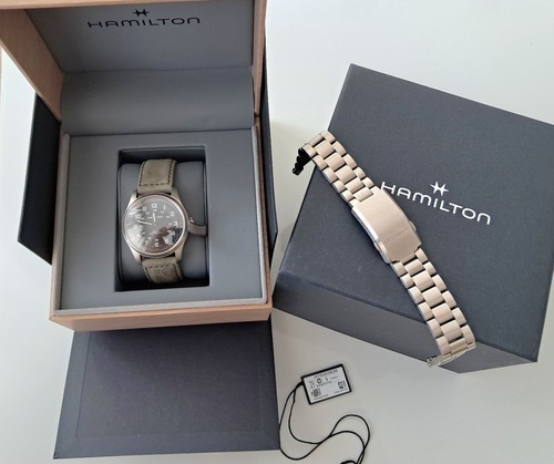 Hamilton khaki field - field, titanium
