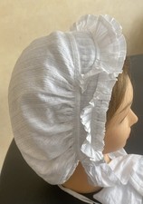 N 15 : Coiffe Ancienne en piqué de Coton -