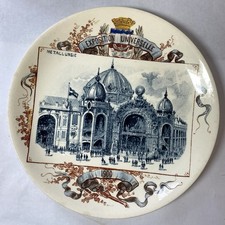 Assiette parlante XIX/XXe s