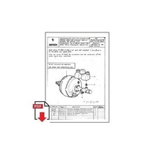 1968 Ferrari technical information n°130 365 GT 2+2 (Adjournment fig.33 (brake p